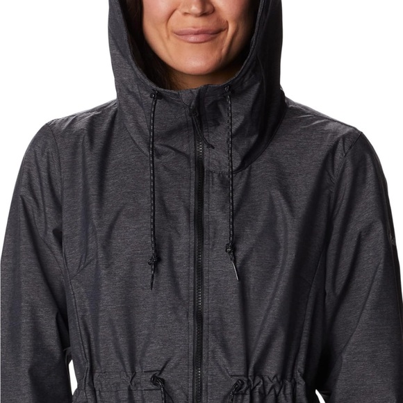 NWT Columbia Women’s Lillian Ridge Hooded Waterproof Shell Jacket - Picture 5 of 5